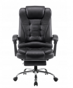 Офісне крісло Mercom SL-11 екошкіра чорне - Зображення 3