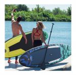 Надувна SUP дошка 2в1 Athler Miami 70 Yellow для веслування стоячи та сидячи - Зображення 4