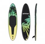 Надувна SUP дошка 2в1 Athler Miami 70 Yellow для веслування стоячи та сидячи - Зображення 5