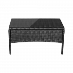 Комплект садових меблів TEESA ROSE чорний TSA9008 - Зображення 2