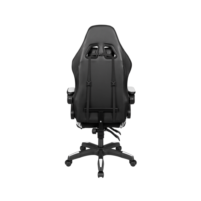 Ігрове Геймерське Крісло Kruger&Matz GX-150 чорно-біле KM0790-BW - Зображення 2