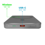 Індукційний Повербанк Powerbank Kruger&Matz 5000 mAh Mag Safe - Зображення 5