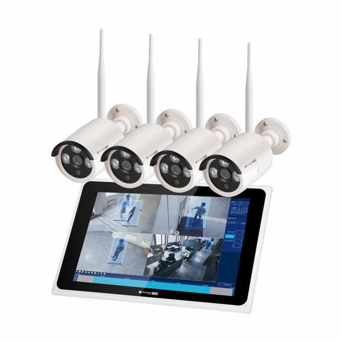 Комплект моніторингу Камери відеонагляду Wi-Fi Kruger&Matz Connect C210 Tuya KM2241 - Зображення 1
