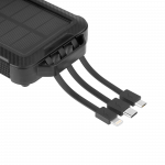 Сонячний акумулятор Повербанк Powerbank Kruger&Matz 10 000 мАг - Зображення 4