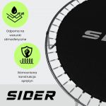 Батут з зовнішньою сіткою Sider 252 см FT 8 (244-252 см) ідеальний для активного відпочинку - Зображення 6