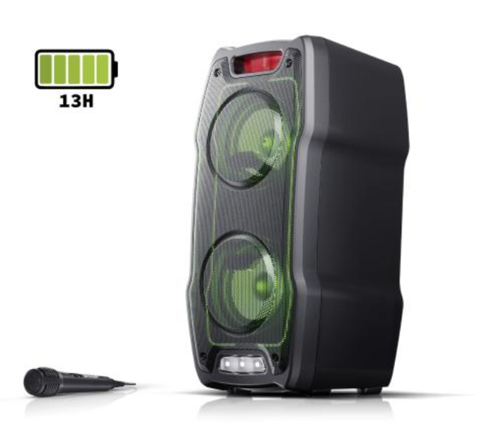 391580557 Бездротовий динамік Sharp XParty Sing PS-932 55W Bluetooth Мікрофон - Зображення 1