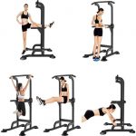 Регульована турніка для підтягувань NN HSD100 з ручками 187-227 см - для дому та залу - Зображення 3