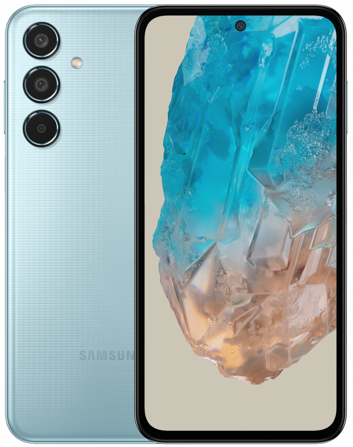 Смартфон Samsung Galaxy M35 6 ГБ/128 ГБ 5G синій кольору SM-M356BLBBEUE - Зображення 1
