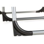 Шезлонг металевий чорний Outtec О-42045 для відпочинку на природі та в саду - Зображення 4