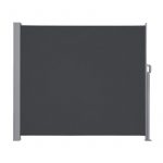 Тент KX3218 LUARO бічний Тарасовий Рулонний 1,6м х 3м Параван Сірий + Монтажні болти - Зображення 2