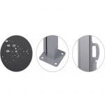 Тент KX3218 LUARO бічний Тарасовий Рулонний 1,6м х 3м Параван Сірий + Монтажні болти - Зображення 3