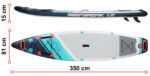 SUP-дошка Neo-Sport 170302 Reefbreak 350 x 81 x 15 см - Зображення 9