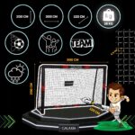 Стаціонарні футбольні ворота GALAXIA 300 x 200 x 120 см - Зображення 2