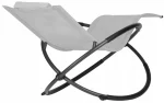 Шезлонг сірий алюмінієвий Nuforma 04K KJL01AOSZ - Зображення 3
