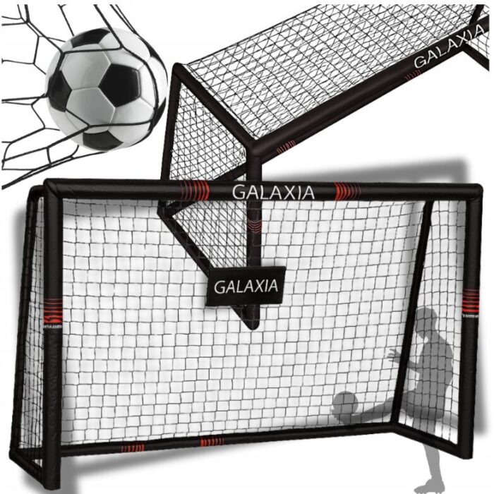 Портативні футбольні ворота GALAXIA 240 x 160 x 85 см - Зображення 1