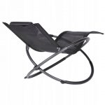 Шезлонг чорний алюмінієвий Nuforma 04K KJL01AOC - Зображення 5