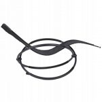 Шезлонг чорний алюмінієвий Nuforma 04K KJL01AOC - Зображення 6