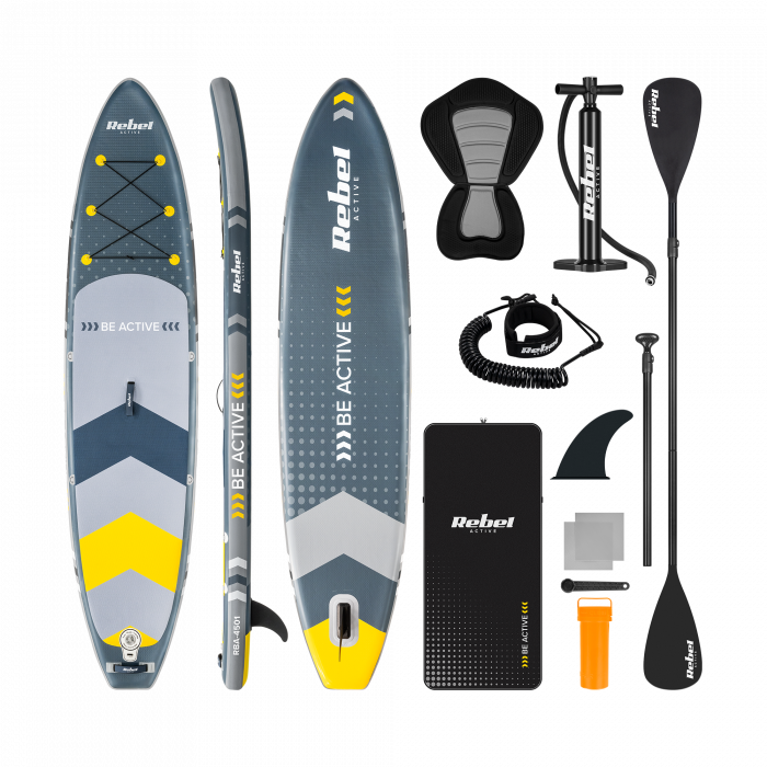 SUP-дошка REBEL ACTIVE з сидінням РБА-4501 дошка для активного відпочинку та водного спорту - Зображення 1