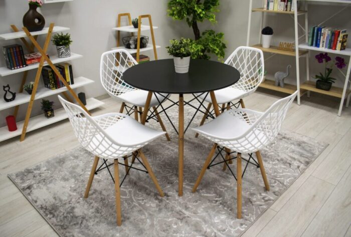 Ажурне крісло MODERN OSLO DSW Біле 3559 - Зображення 6