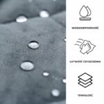 Барний стілець RAFA03-BL-GL чорний оксамит на золотій ніжці - Зображення 7