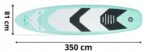 SUP дошка Artnico Active 350 см - Зображення 2