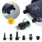 Електричний насос для SUP-дошки TSUNAMI CAR DAP-01 зі змінними наконечниками - Зображення 4