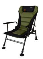 Розкладне карпове крісло для риболовлі Novator SR-2 Comfort + Підставка Novator POD-1 Comfort - Зображення 2