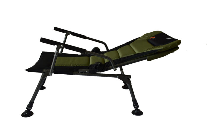 Розкладне карпове крісло для риболовлі Novator SR-2 Comfort + Підставка Novator POD-1 Comfort - Зображення 4