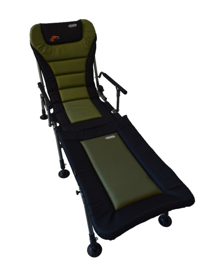 Розкладне карпове крісло для риболовлі Novator SR-2 Comfort + Підставка Novator POD-1 Comfort - Зображення 9