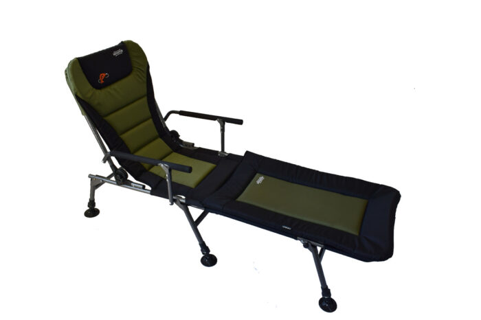 Розкладне карпове крісло для риболовлі Novator SR-2 Comfort + Підставка Novator POD-1 Comfort - Зображення 7