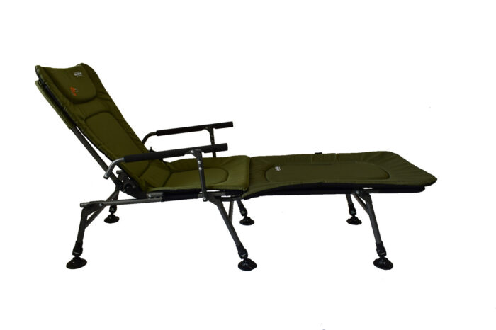 Розкладне карпове крісло для риболовлі Novator SR-2 + Підставка Novator POD-1 - Зображення 3