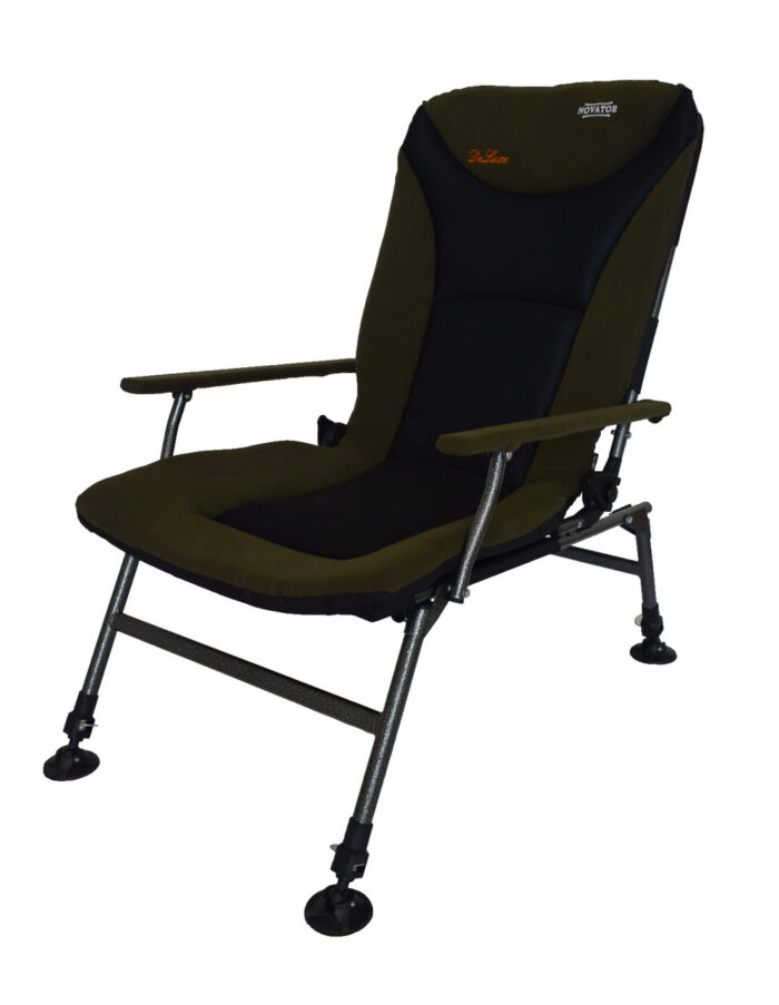Розкладне крісло для риболовлі та кемпінгу Novator SR-3 XL DeLuxe - Зображення 3