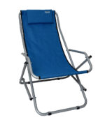 Крісло-шезлонг для риболовлі і туризму Novator SH-7 Blue - Зображення 2