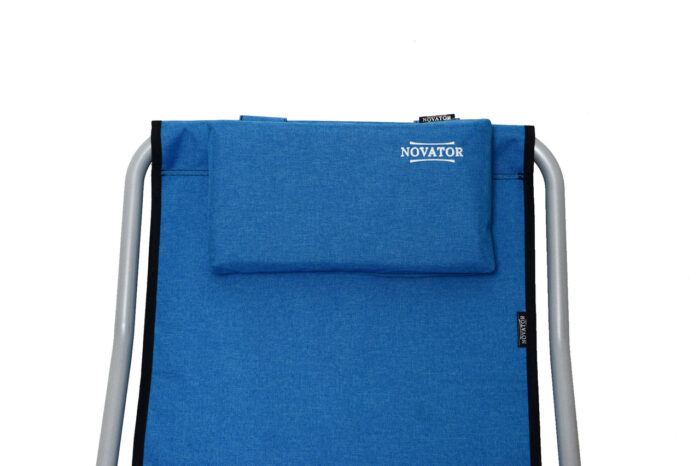 Крісло-шезлонг для риболовлі і туризму Novator SH-7 Blue - Зображення 10