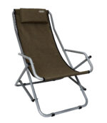 Крісло-шезлонг для риболовлі туризму і кемпінгу Novator SH-7 Brown - Зображення 6