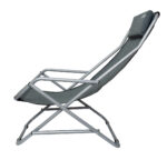 Крісло-шезлонг для риболовлі і туризму Novator SH-7 Grey - Зображення 2