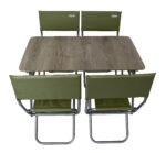 Комплект розкладних меблів Novator SET-5 для кемпінгу туризму та риболовлі 100х60 - Зображення 6