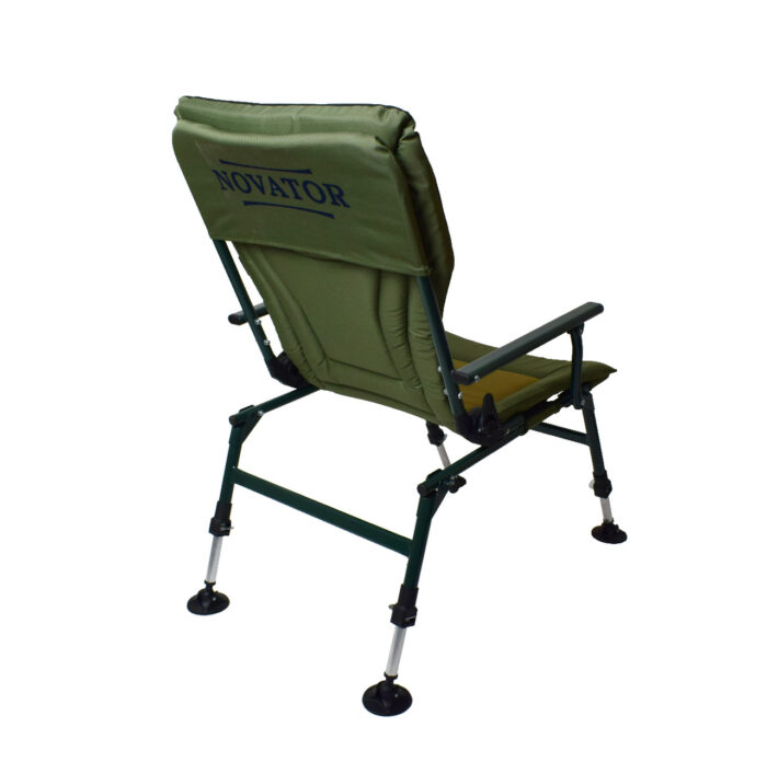 Розкладне крісло для риболовлі та кемпінгу Novator SR-12 Solid - Зображення 2