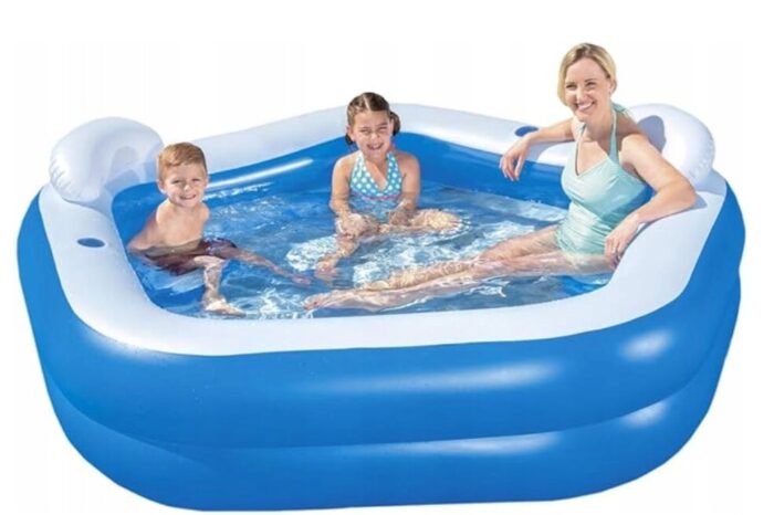 Надувний басейн Creative Kids 47612 213x206x60 см - Зображення 1