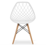 Ажурне крісло MODERN OSLO DSW Біле 3559 - Зображення 2