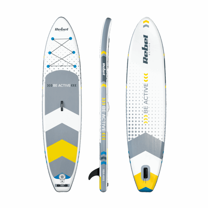 Надувна дошка Rebel SUP з сидінням для плавання, RBA4501 350 см - Зображення 2