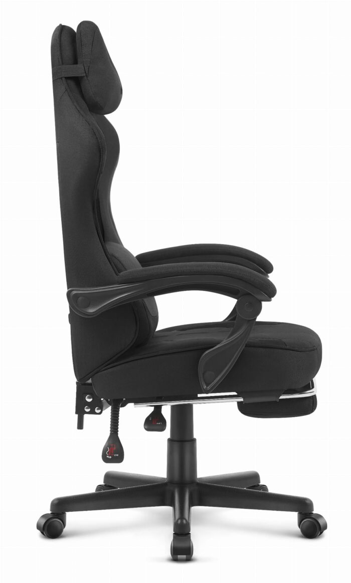 Ігрове крісло Cabro C504 чорне-тканина - Зображення 3