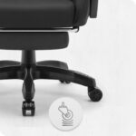 Ігрове крісло Cabro C501 чорне-тканина - Зображення 10