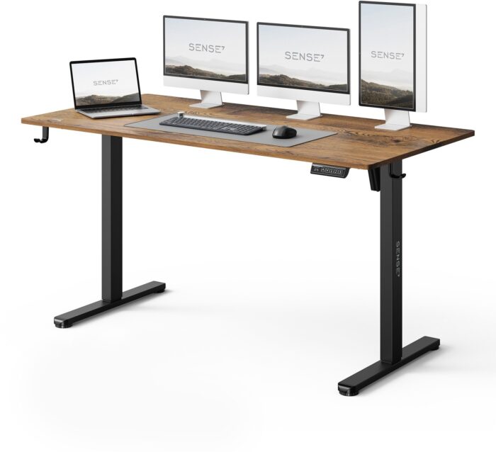 Геймерський стіл SENSE7 Nojo LIGHT 140 см x 70 см ( Wenge) - Зображення 1