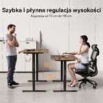 Геймерський стіл SENSE7 Nojo LIGHT 140 см x 70 см ( Wenge) - Зображення 3