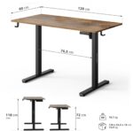 Геймерський стіл SENSE7 Nojo LIGHT 120 см x 60 см ( Wenge) - Зображення 8