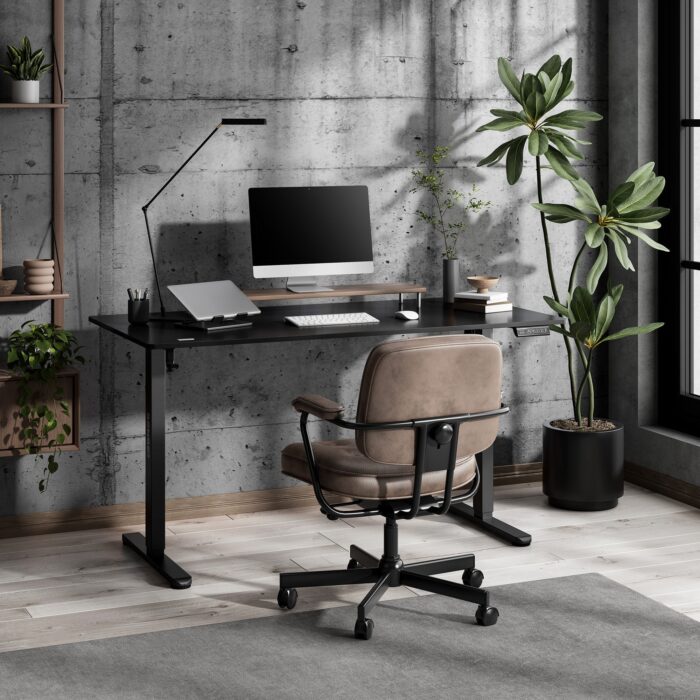 Геймерський стіл SENSE7 Nojo LIGHT 140 см x 70 см ( Black ) - Зображення 2