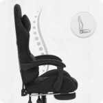 Ігрове крісло Cabro C501 чорне-тканина - Зображення 5