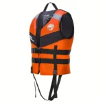 Рятувальний жилет HISEA, XL регульований для водних видів спорту помаранчевий - Зображення 3