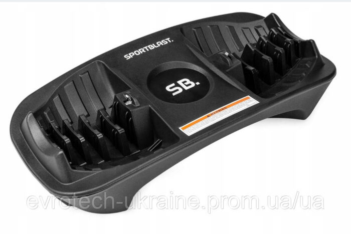 Регульована гантель з покриттям/гумою SPORT BLAST HR 24 1x 24 кг - Зображення 4